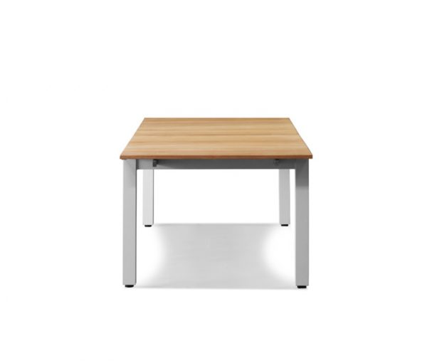PACIFIC 02B EXTENDABLE DINING TABLE ALU 2