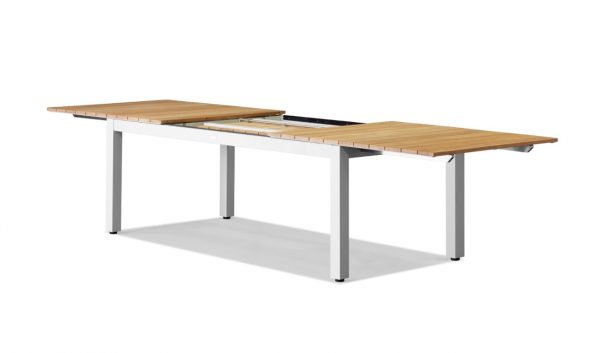 PACIFIC 02B EXTENDABLE DINING TABLE ALU 8