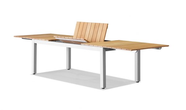 PACIFIC 02B EXTENDABLE DINING TABLE ALU 7